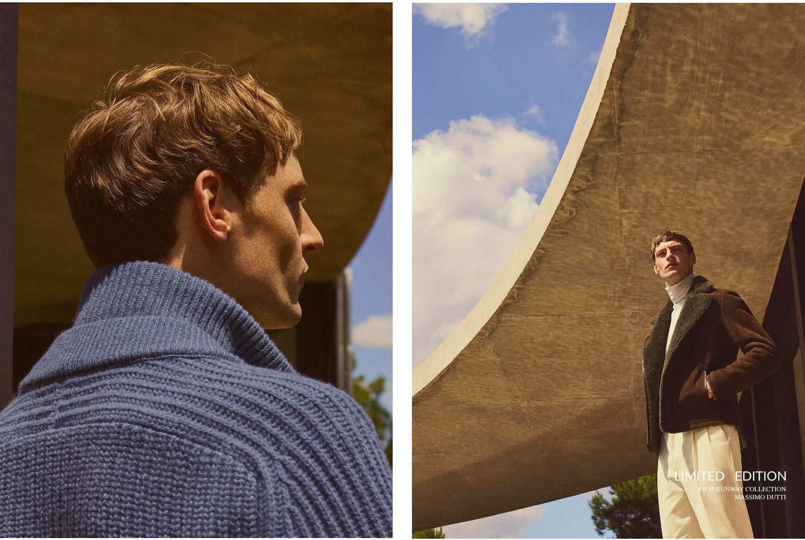 Massimo Dutti Man Limited Edition FW18 Runway Collection 1
