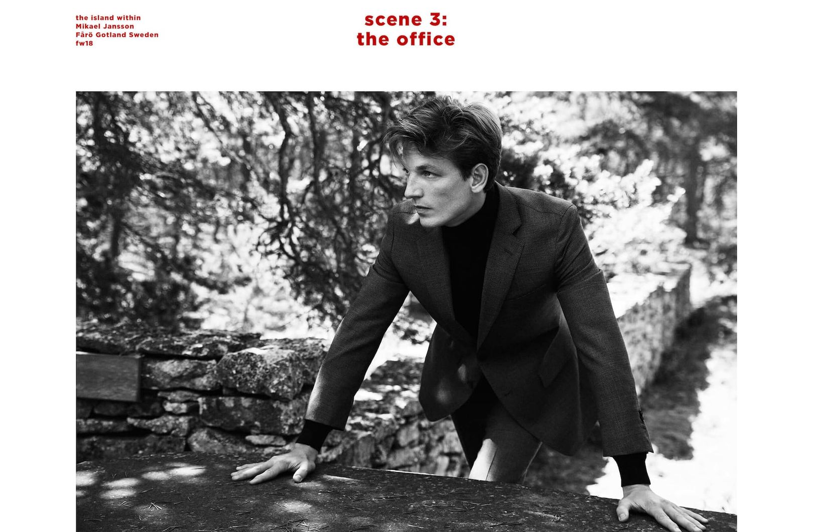 Massimo Dutti Man Stunder FW18 Campaign 10