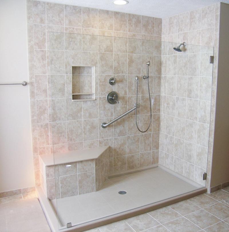 Bathroom remodel, shower