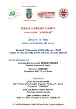 Locandina per AMARE LA VITA COME RELAZIONE DI CURA