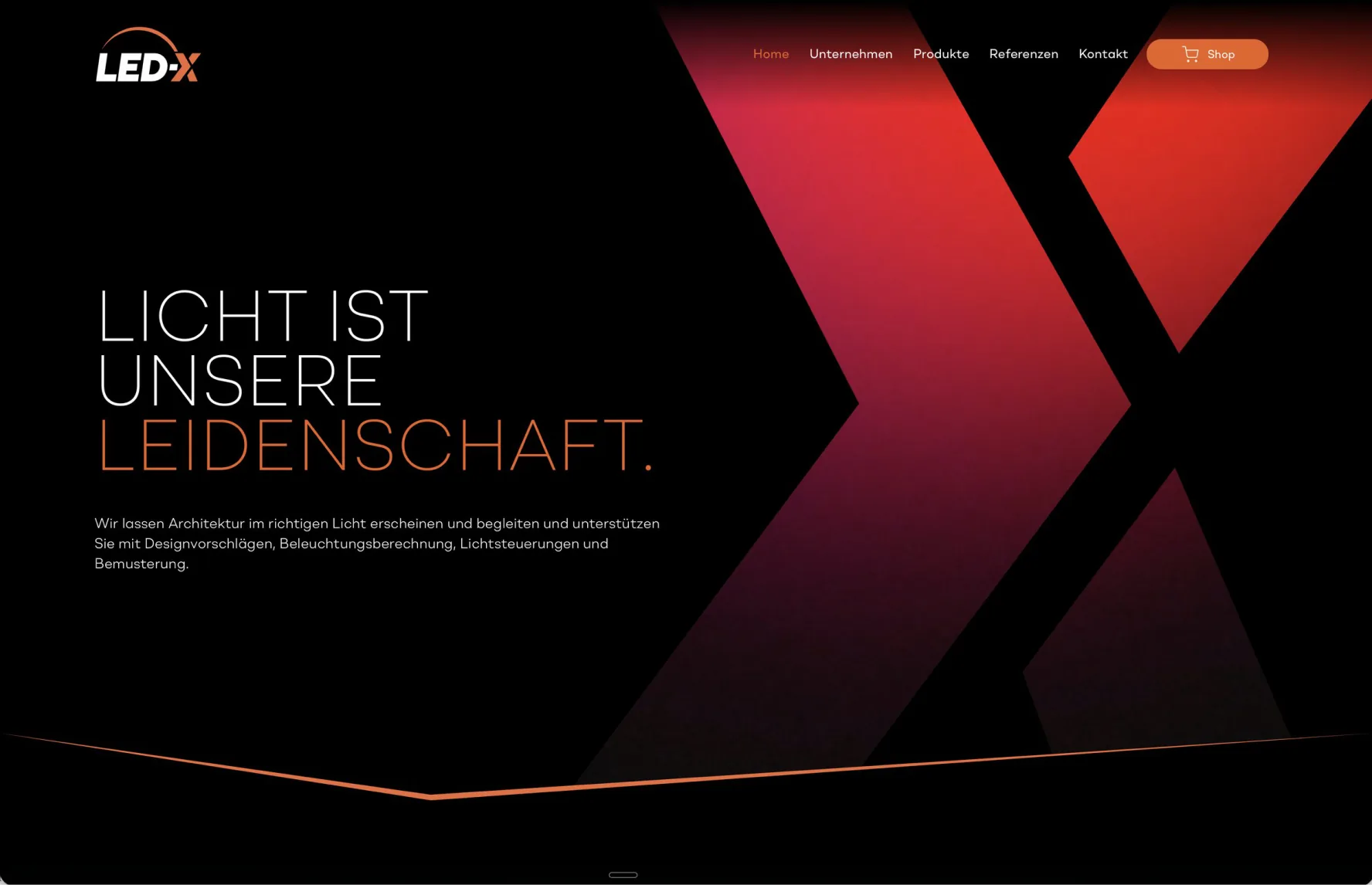 Neue Website von LED-X