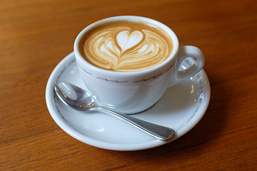 A lovely cappucino