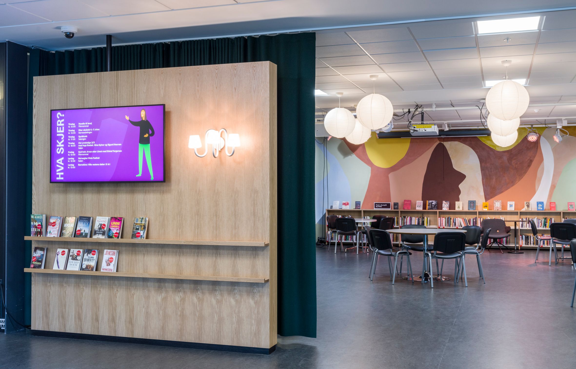 Poesirom på Asker bibliotek