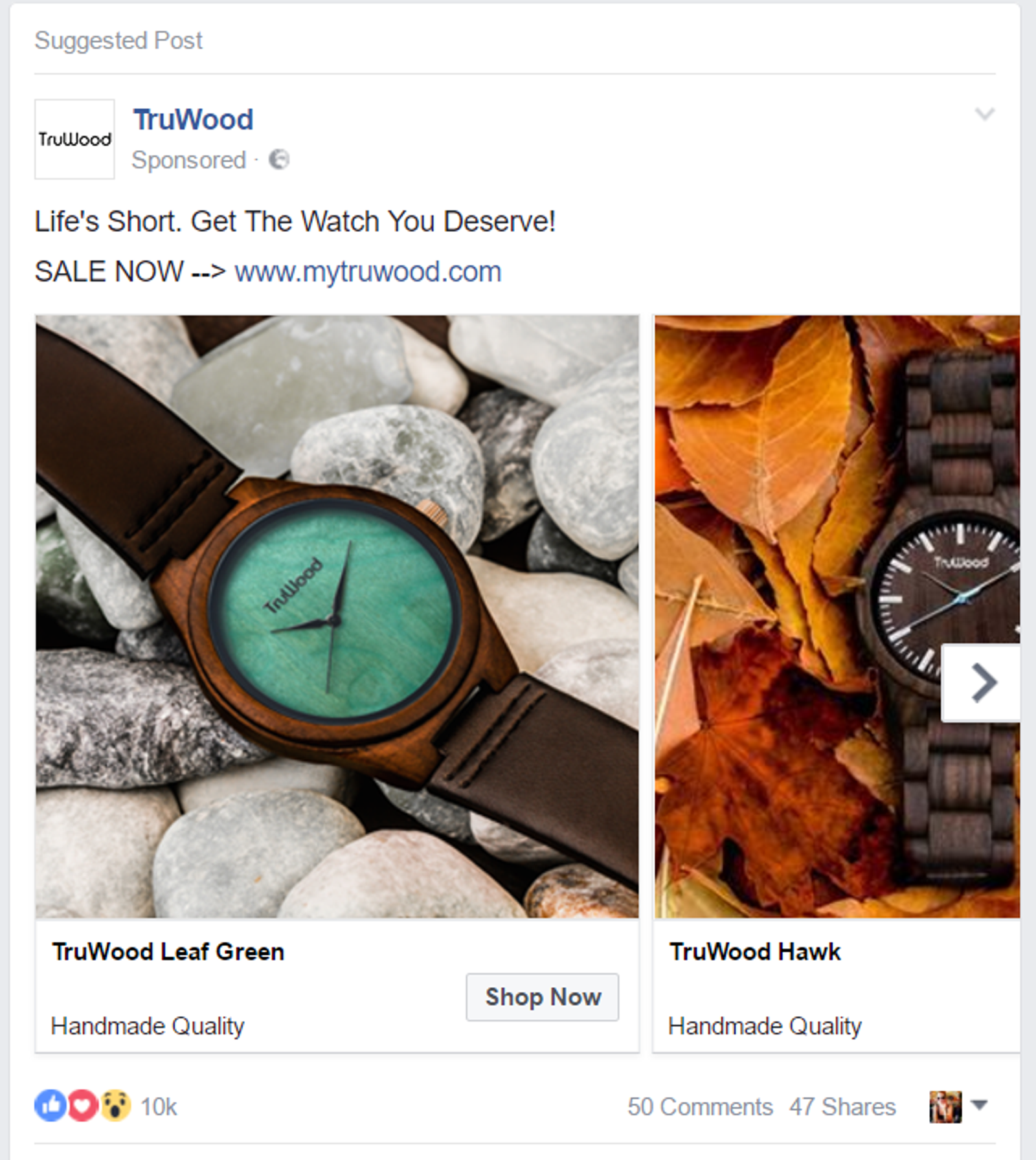 Paid advertising