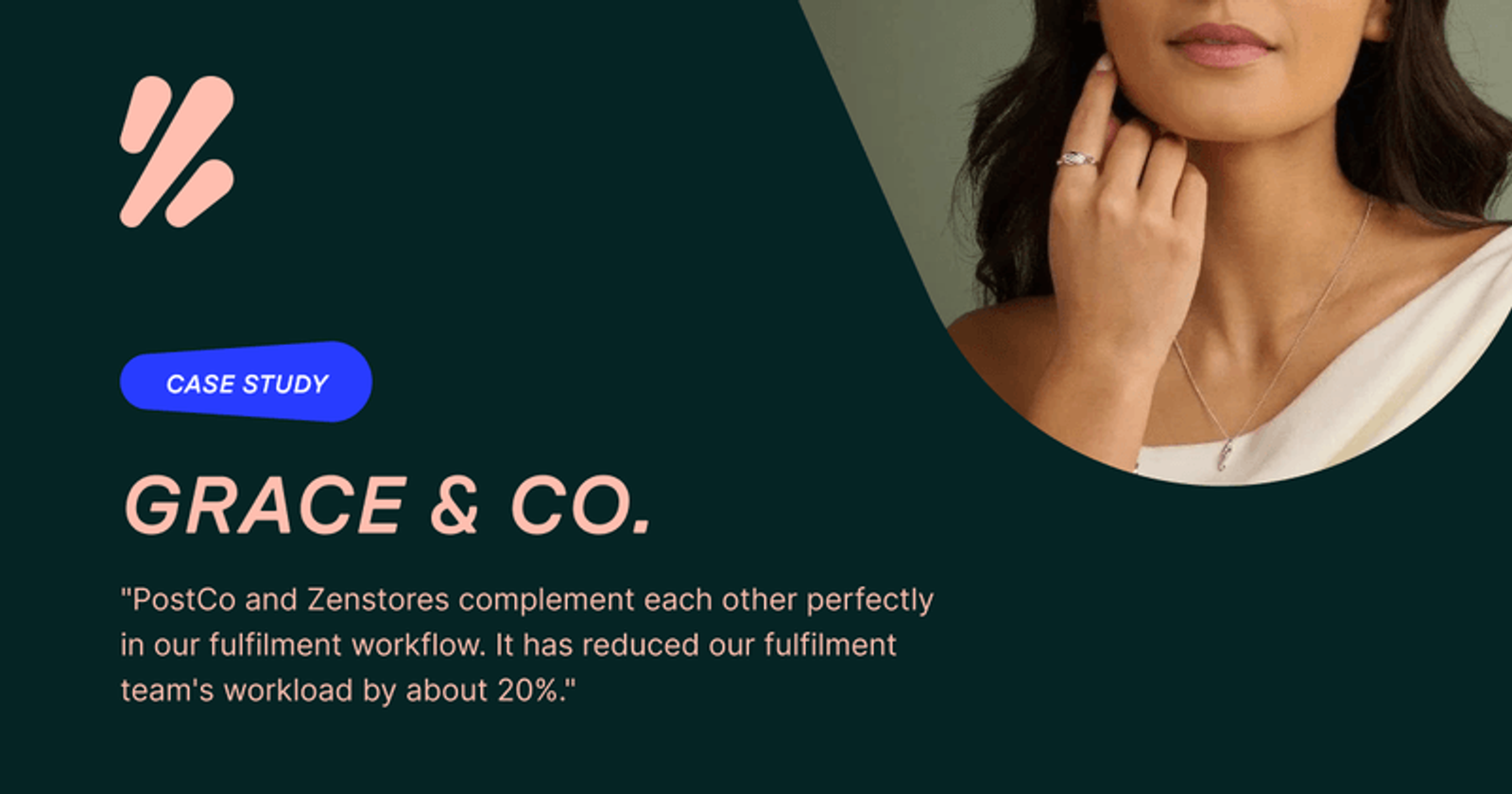 Grace & Co Reduce fulfilment time by 20% by using Zenstores