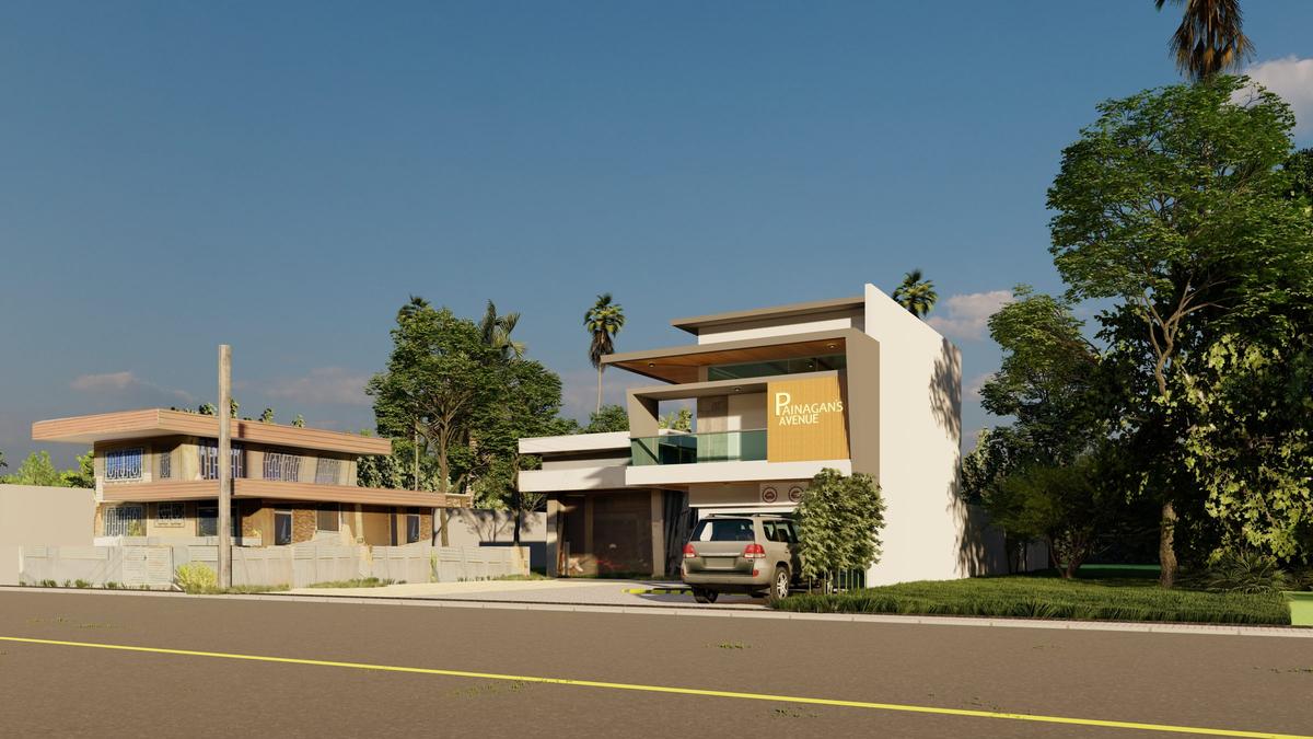 Painagan’s Avenue building and its neighbours along the road