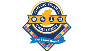 Flipping Finance Challenge 2021 - The Board Game Logo