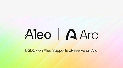 Arc mainnet is live: USDCx on Aleo supports xReserve on Arc deposits from day one