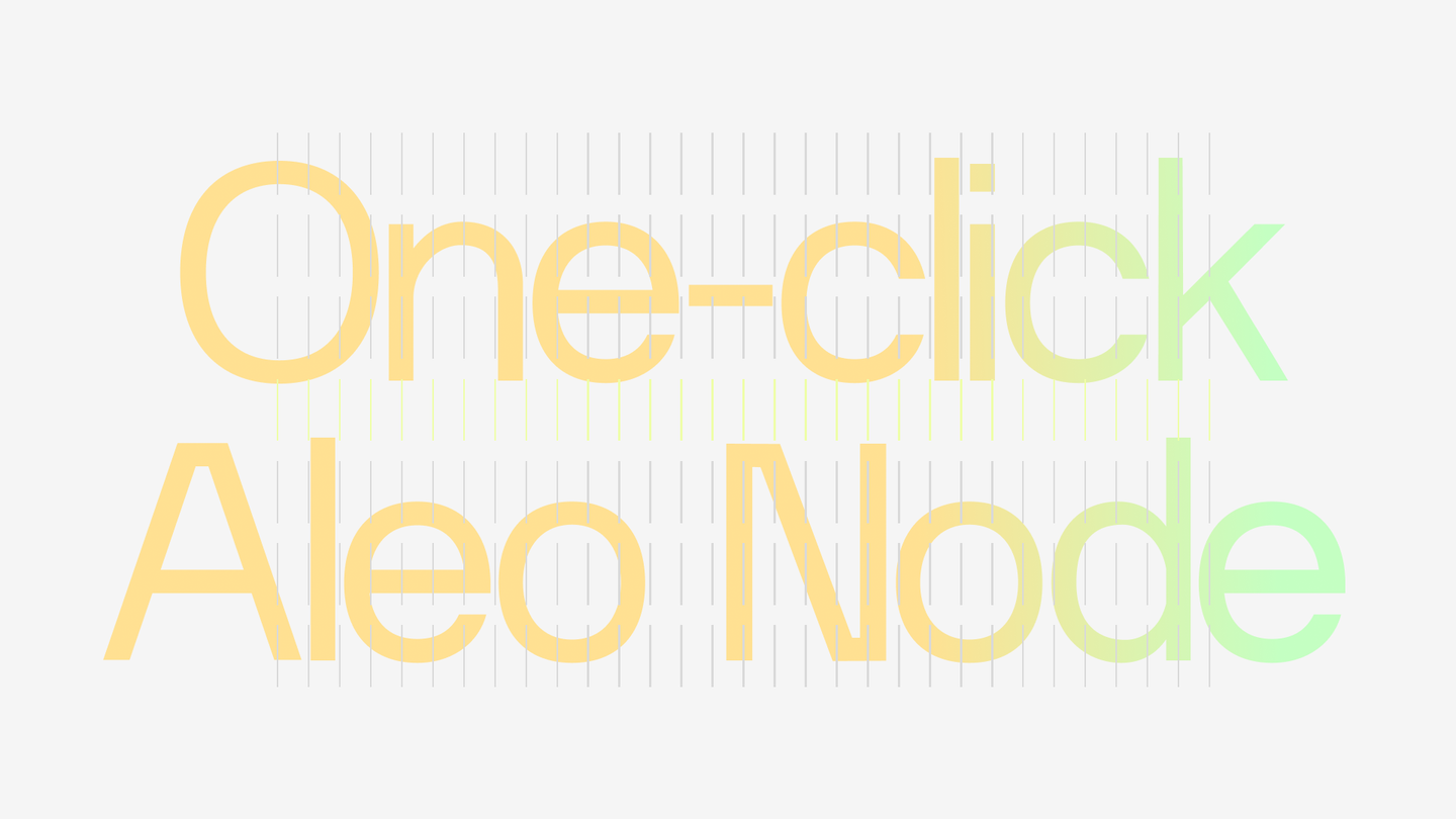 Launch your Aleo Node with a single click