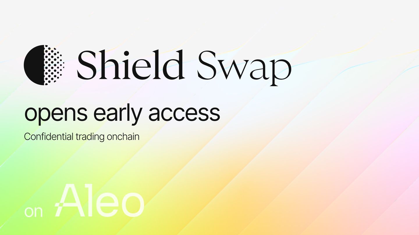 Provable opens early access to Shield Swap on Aleo
