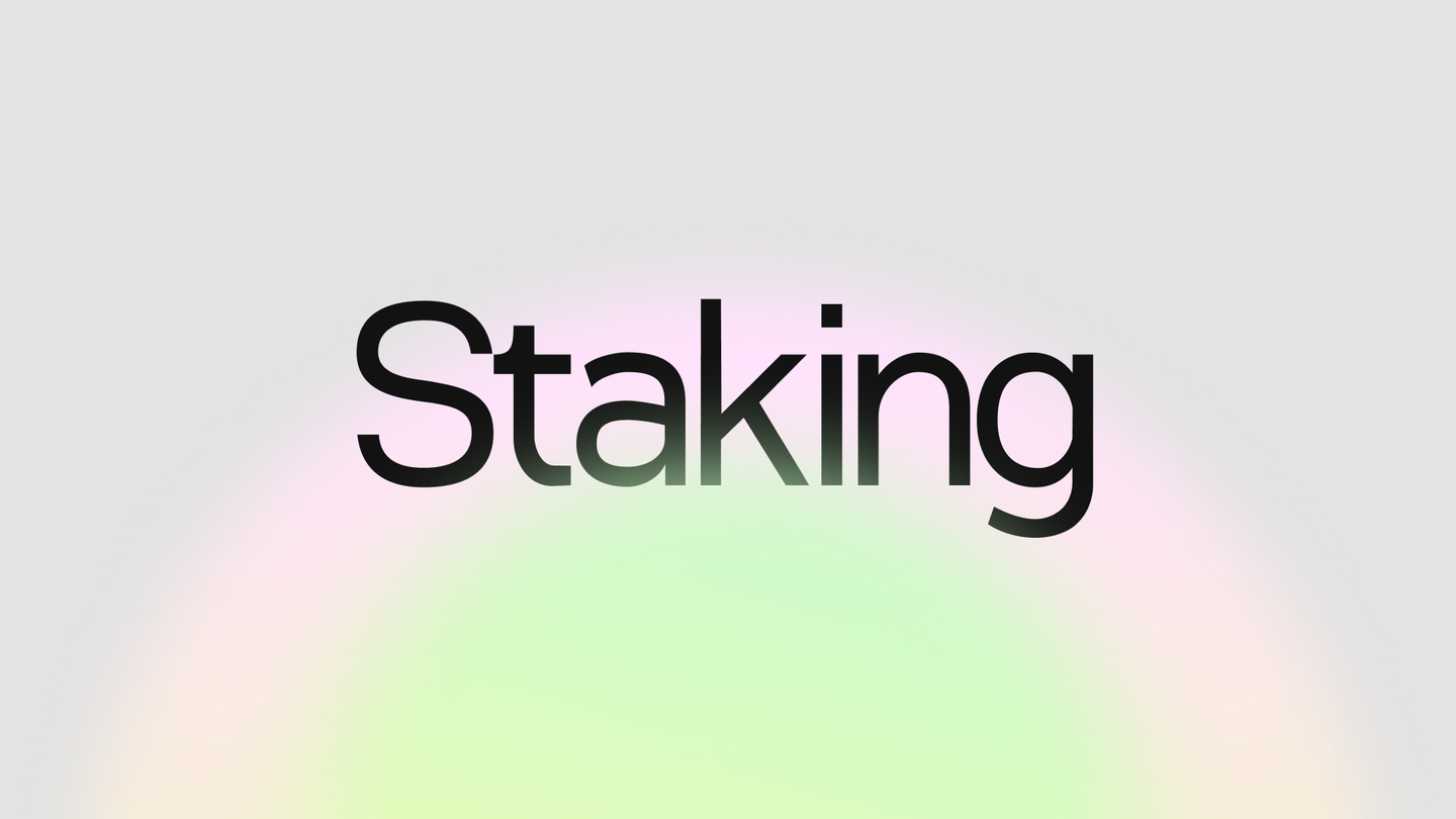 Staking on Aleo