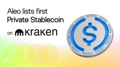 Aleo Lists First Private Stablecoin on Kraken: An easy onramp for USDCx users worldwide