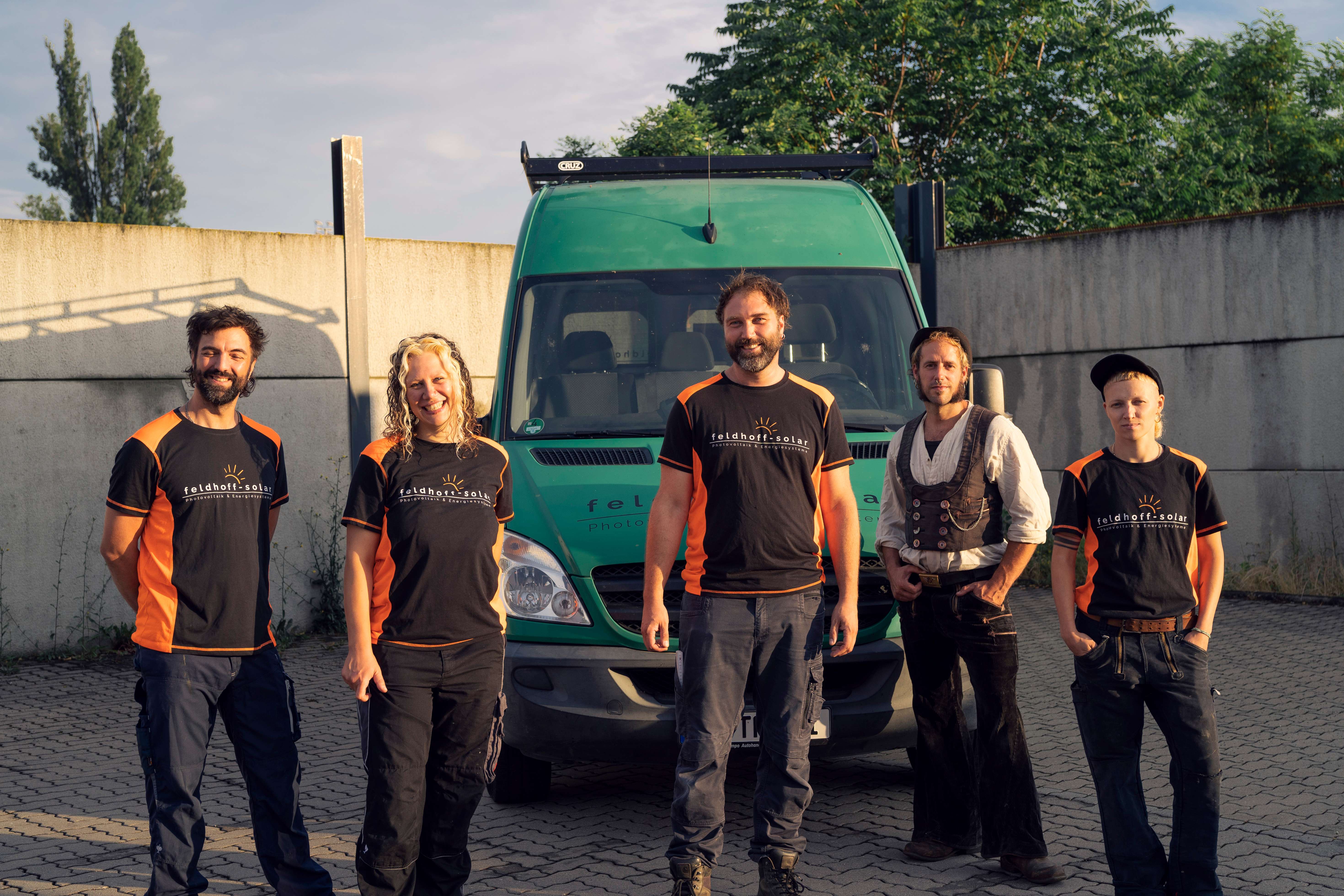 Foto feldhoff-solar Team