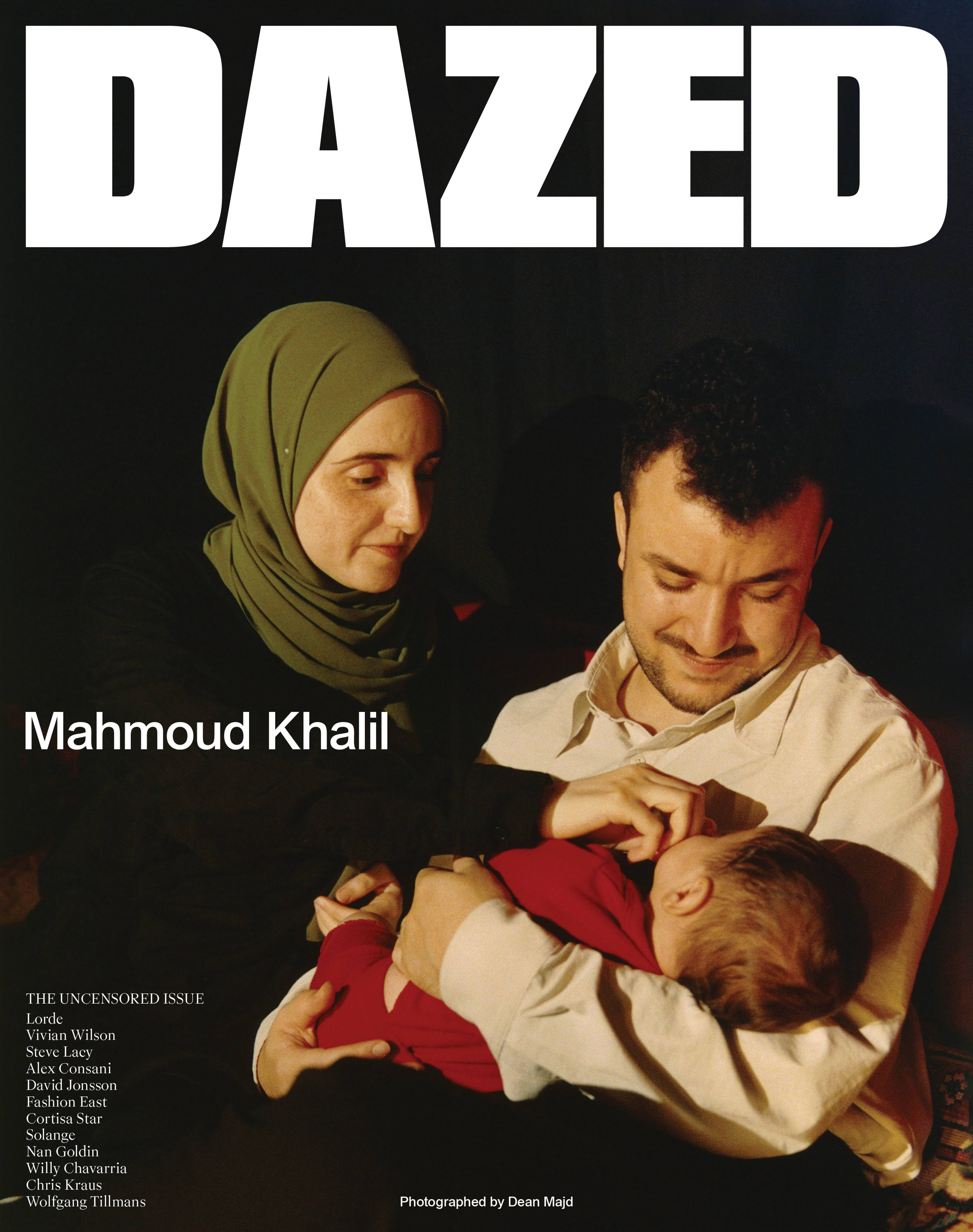 Dazed Autumn 2025 "The Uncensored Issue": Mahmoud Khalil | C.A.V.E.