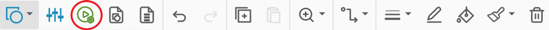 Process Playground Toolbar
