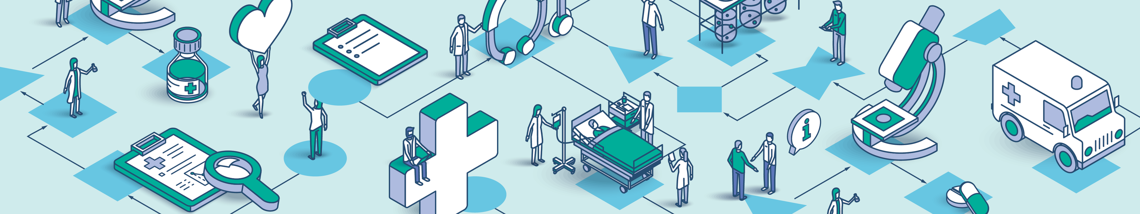 Illustration of process modeling in healthcare