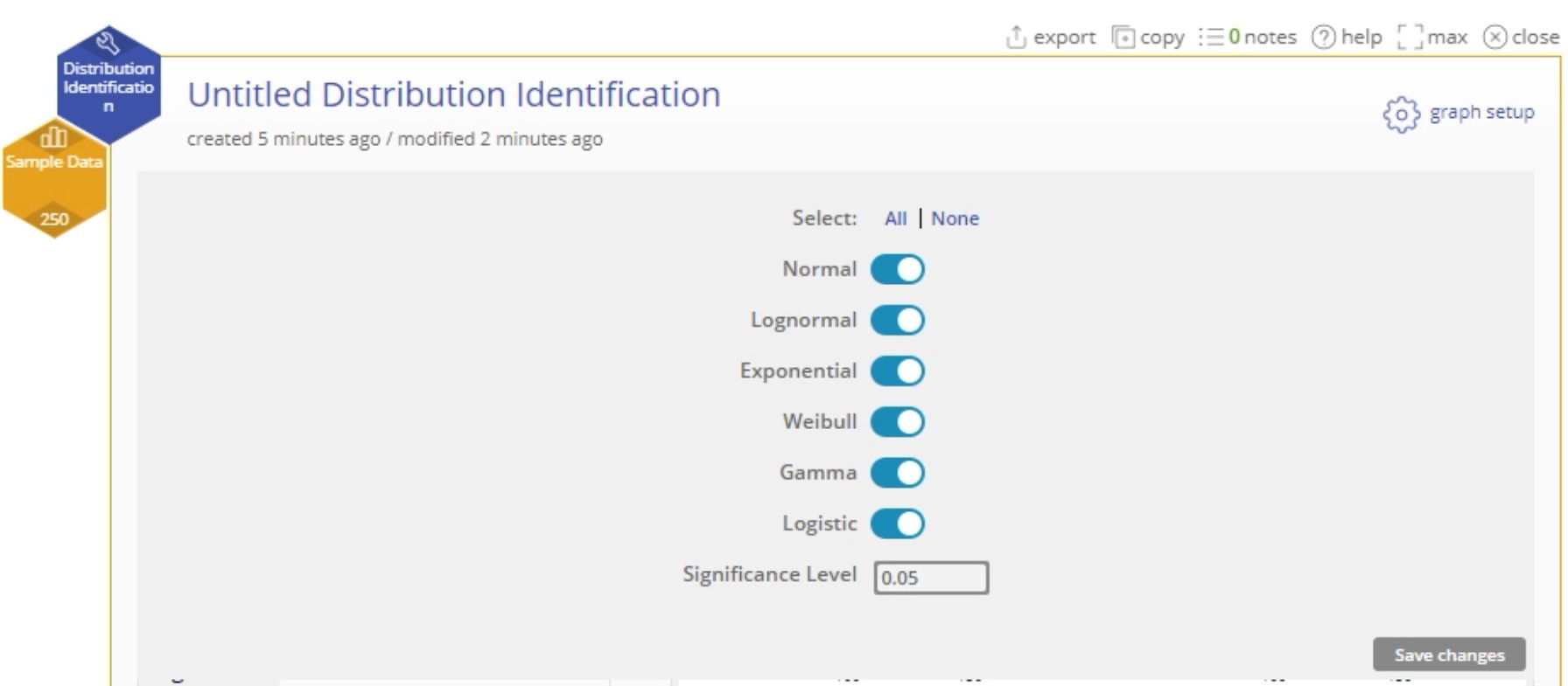 Distribution id set up.