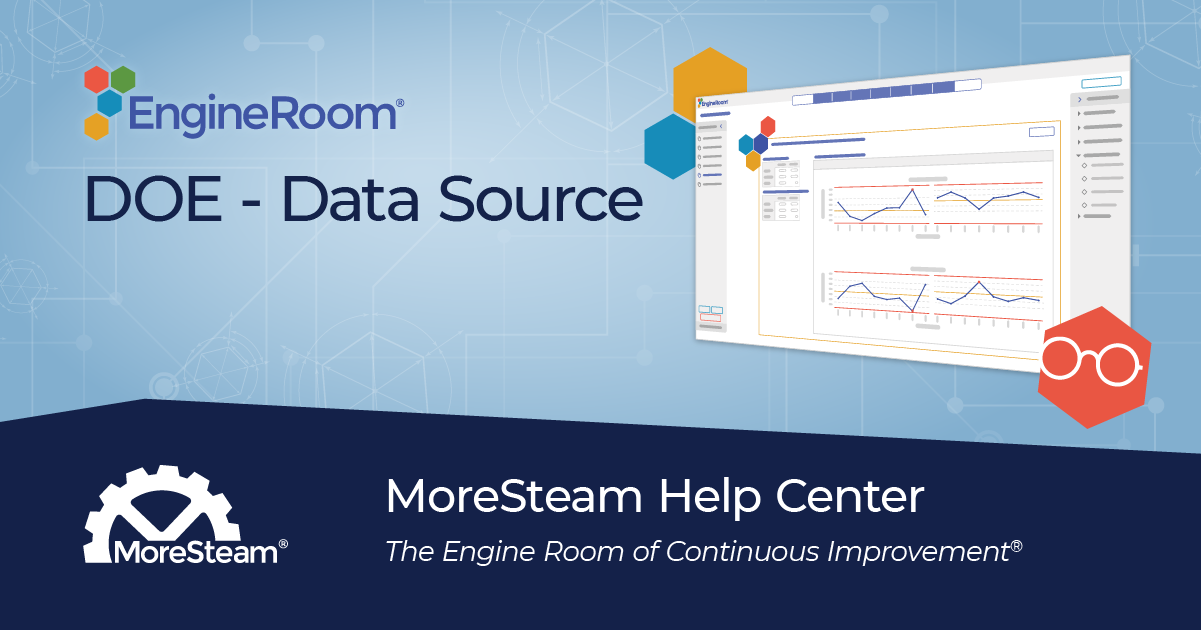 DOE Data Source | MoreSteam