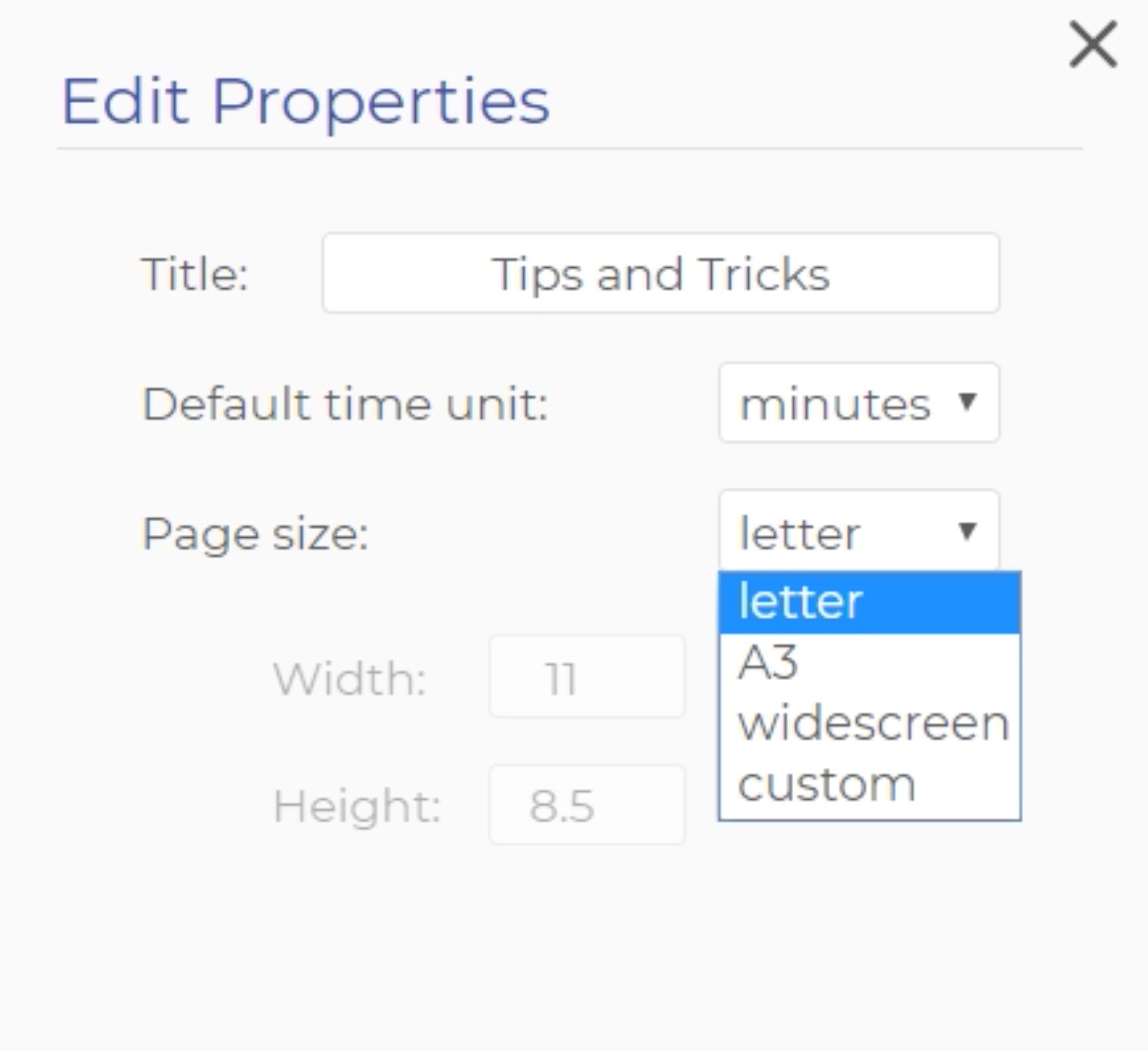 Adjust page size parameter.