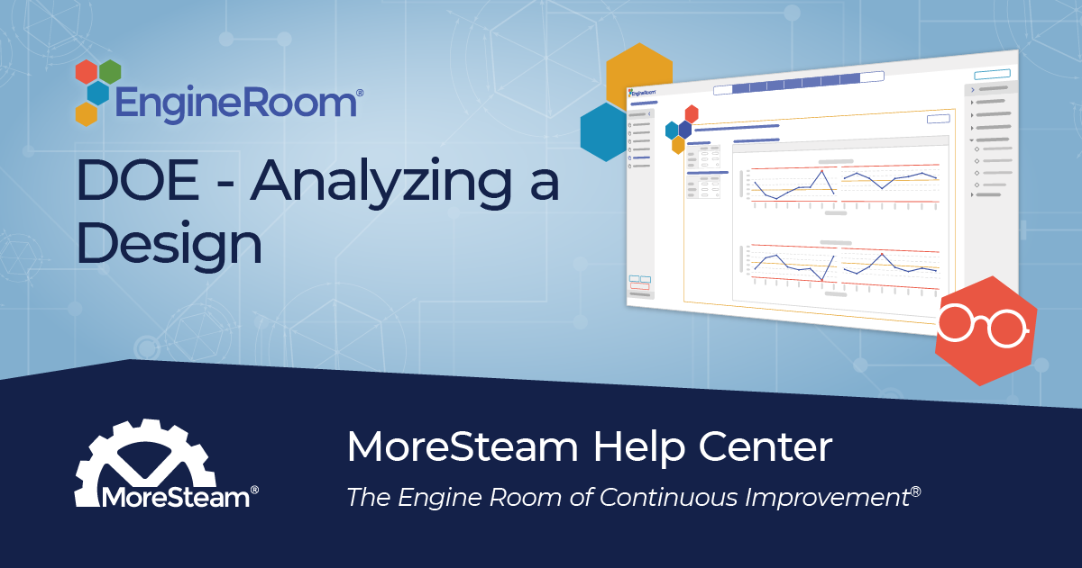 Analyzing a Design | MoreSteam