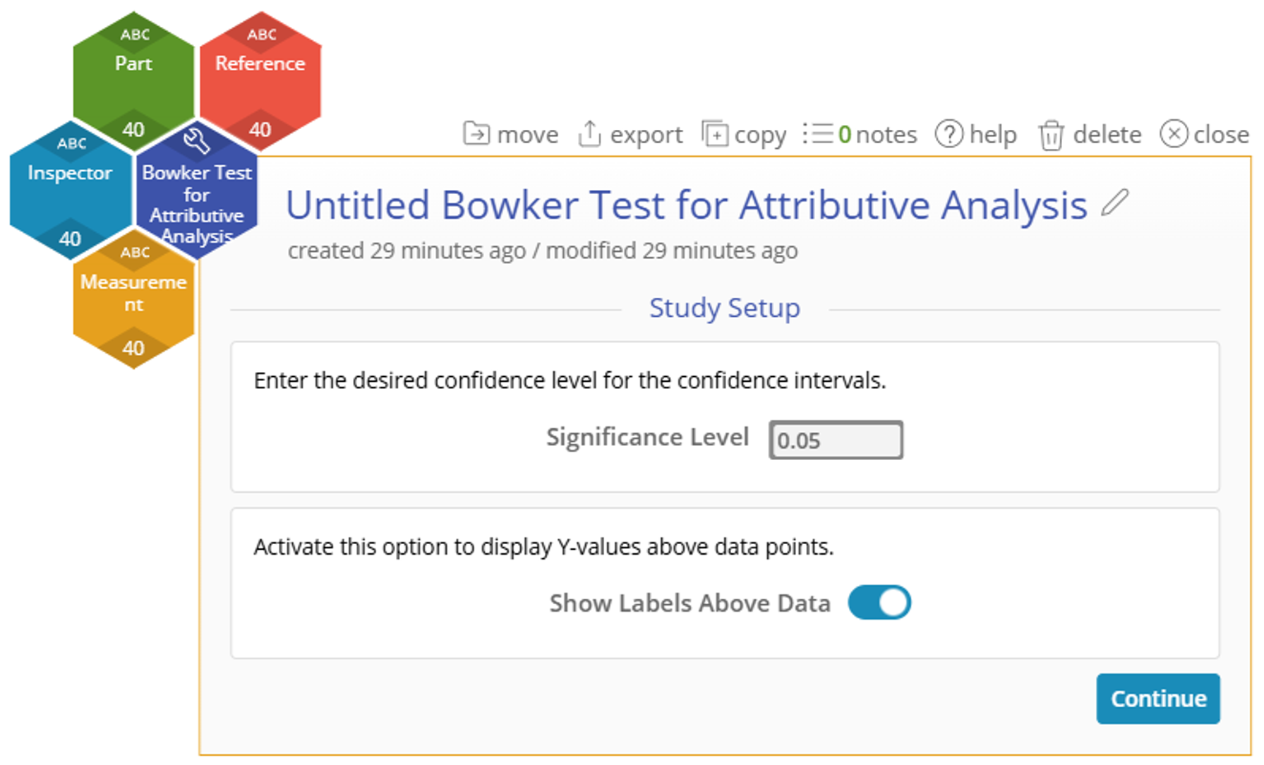 Adding Reference to Bowker Test for Attributive Analysis