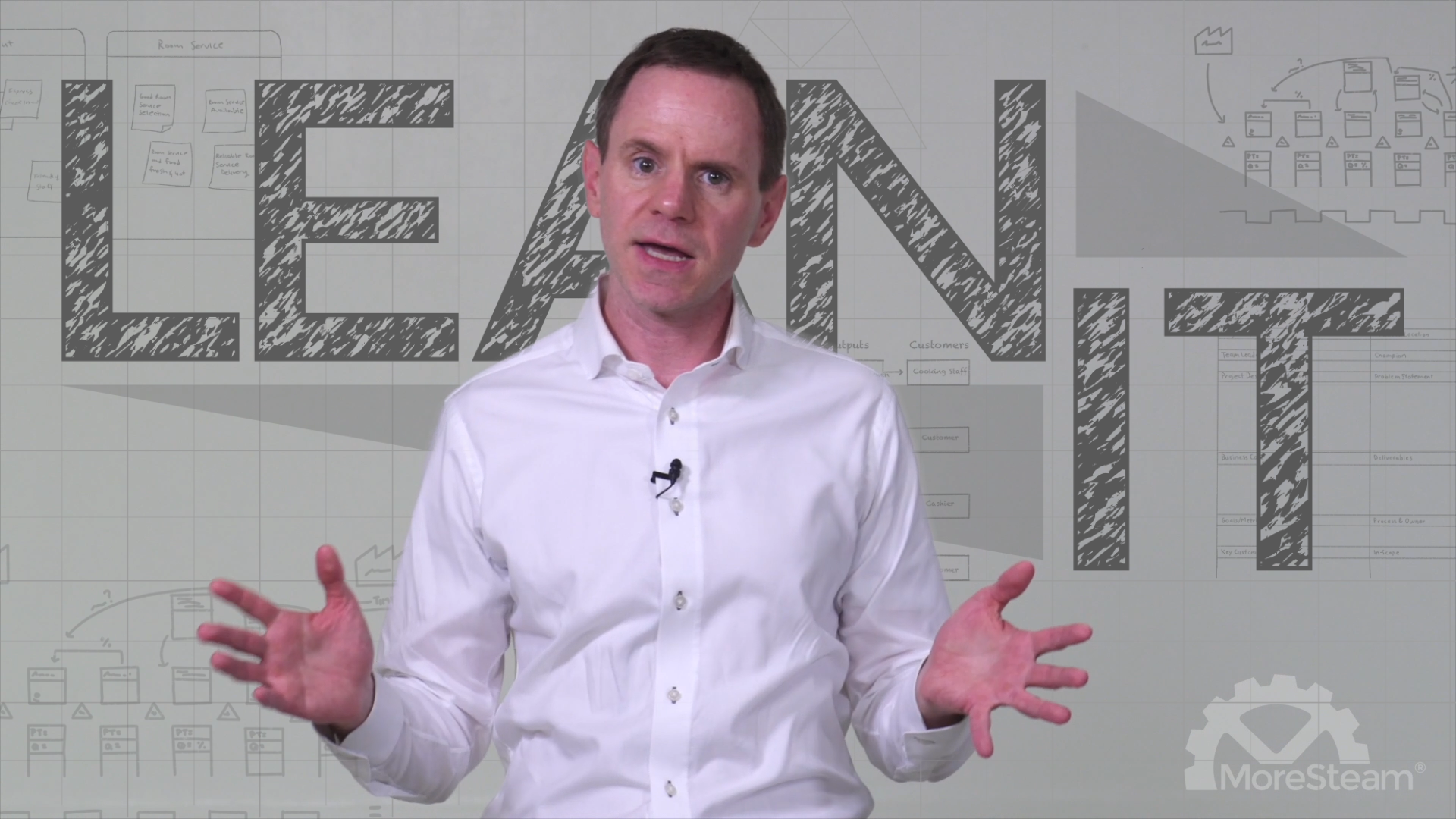 Tom Paider talking about Lean IT