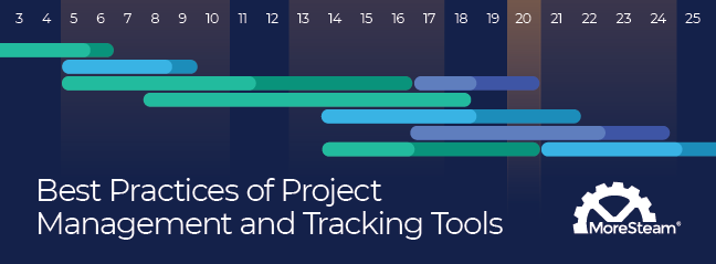 Best practices of project management and tracking tools
