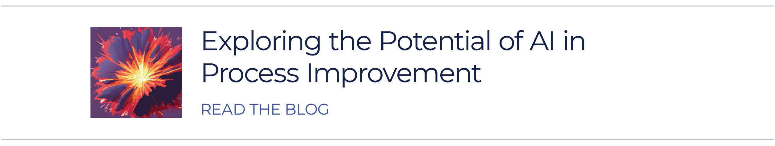 Read the Blog: Exploring the Potential of AI in Process Improvement
