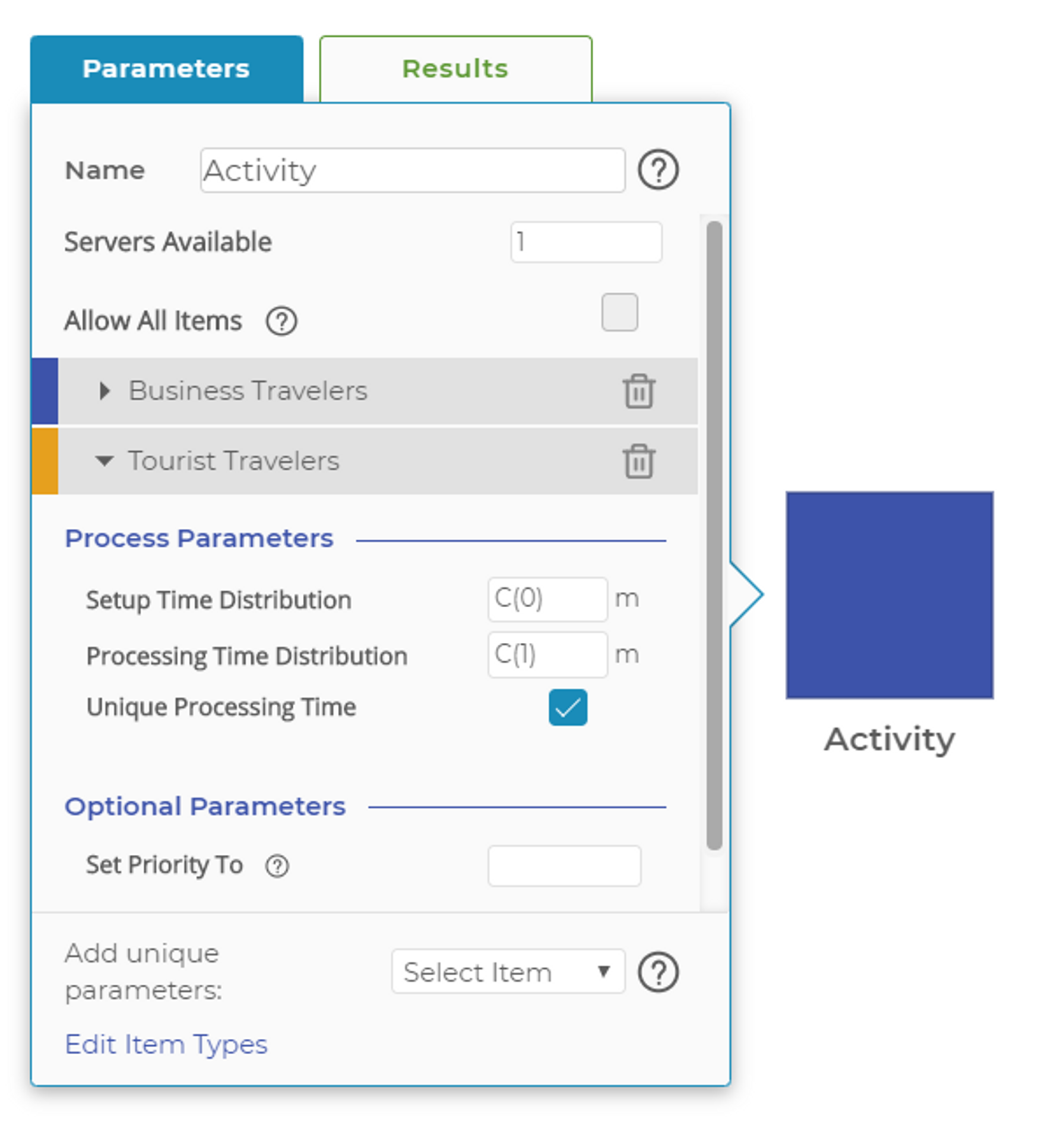 Select Block Items