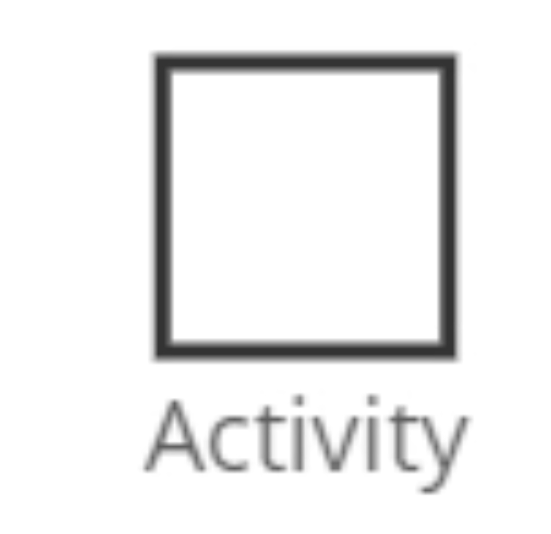 Flowchart activity icon.