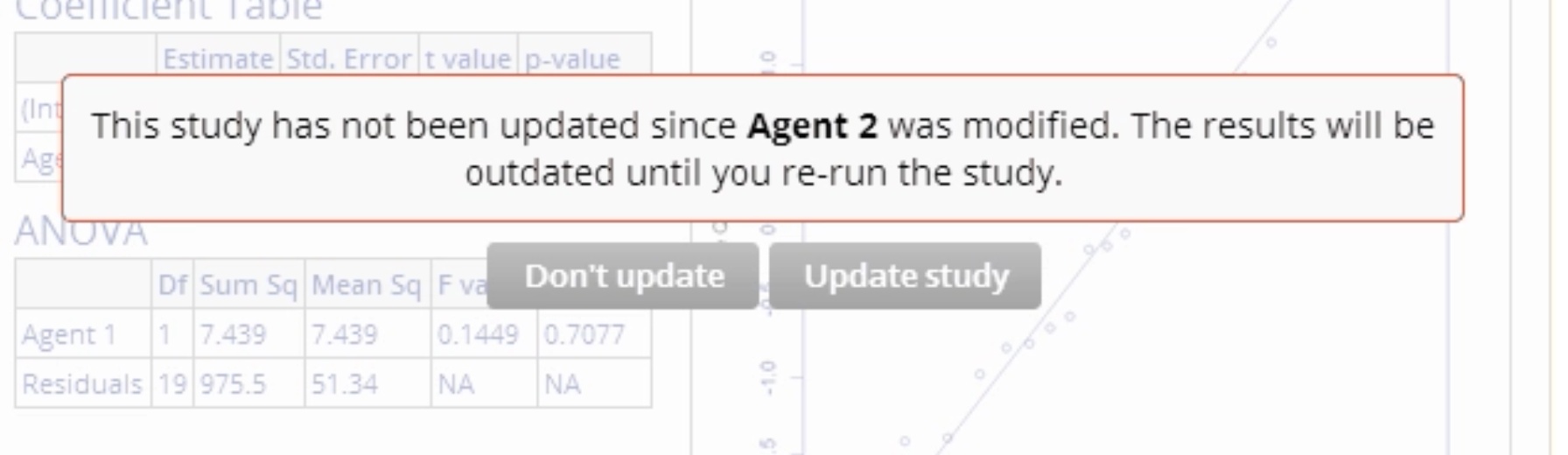 Warning for EngineRoom study which is now outdated.