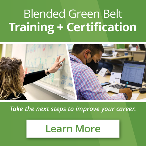 Blended Green Belt Ad