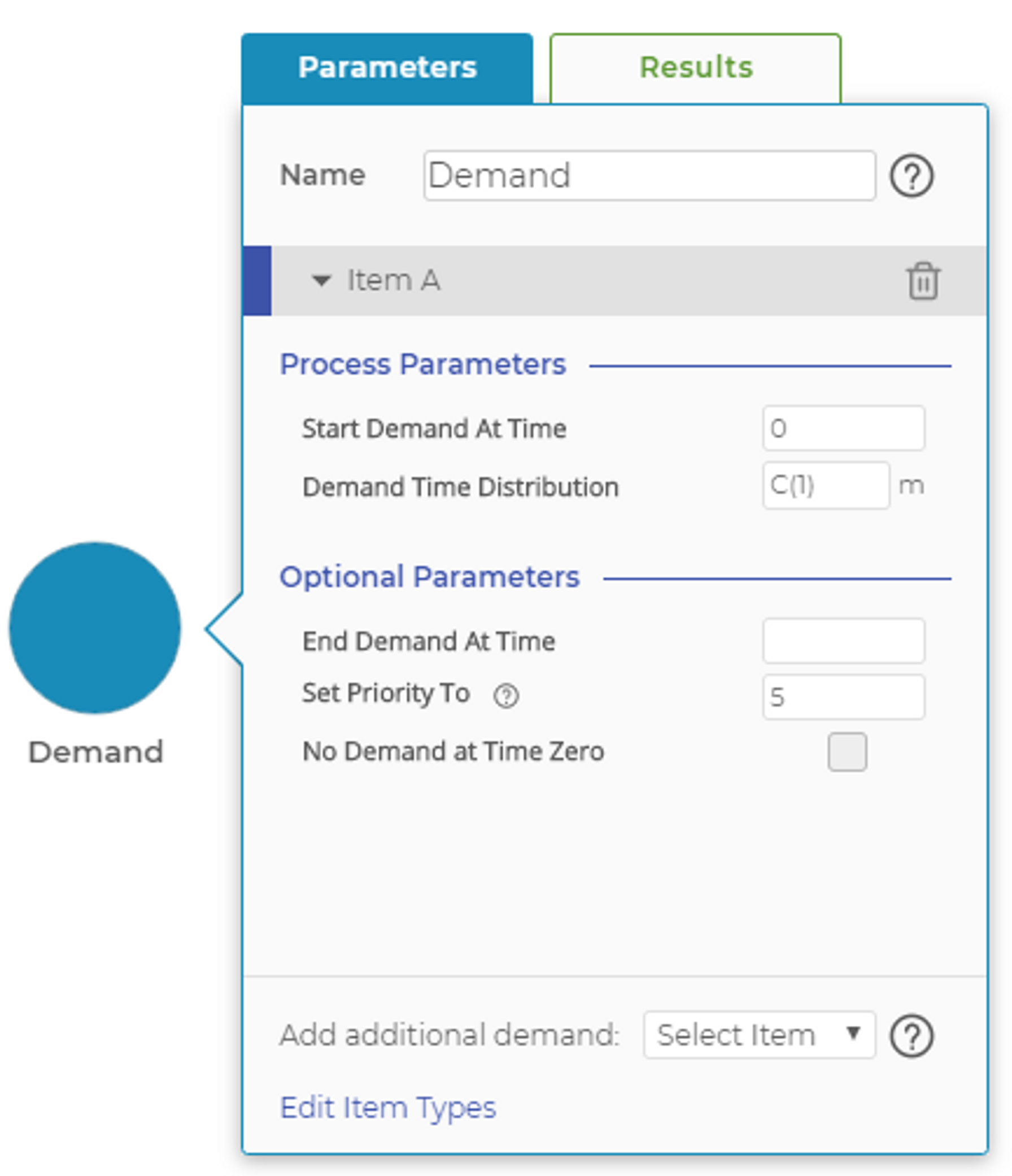 Demand Block Parameters