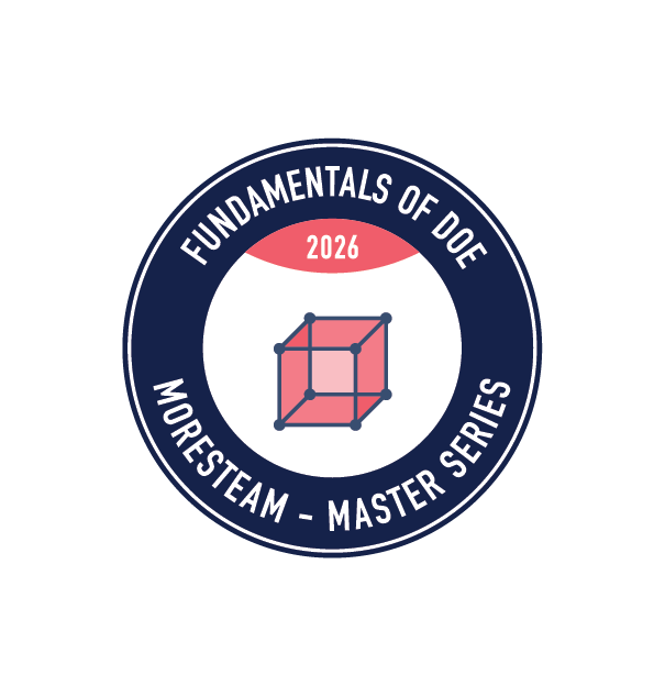 Fundamentals of Design of Experiments Badge - 2026 MoreSteam Master Series