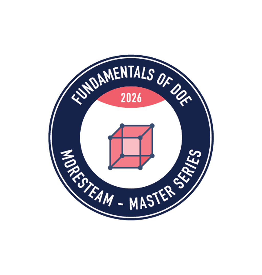 Fundamentals of Design of Experiments Badge - 2026 MoreSteam Master Series
