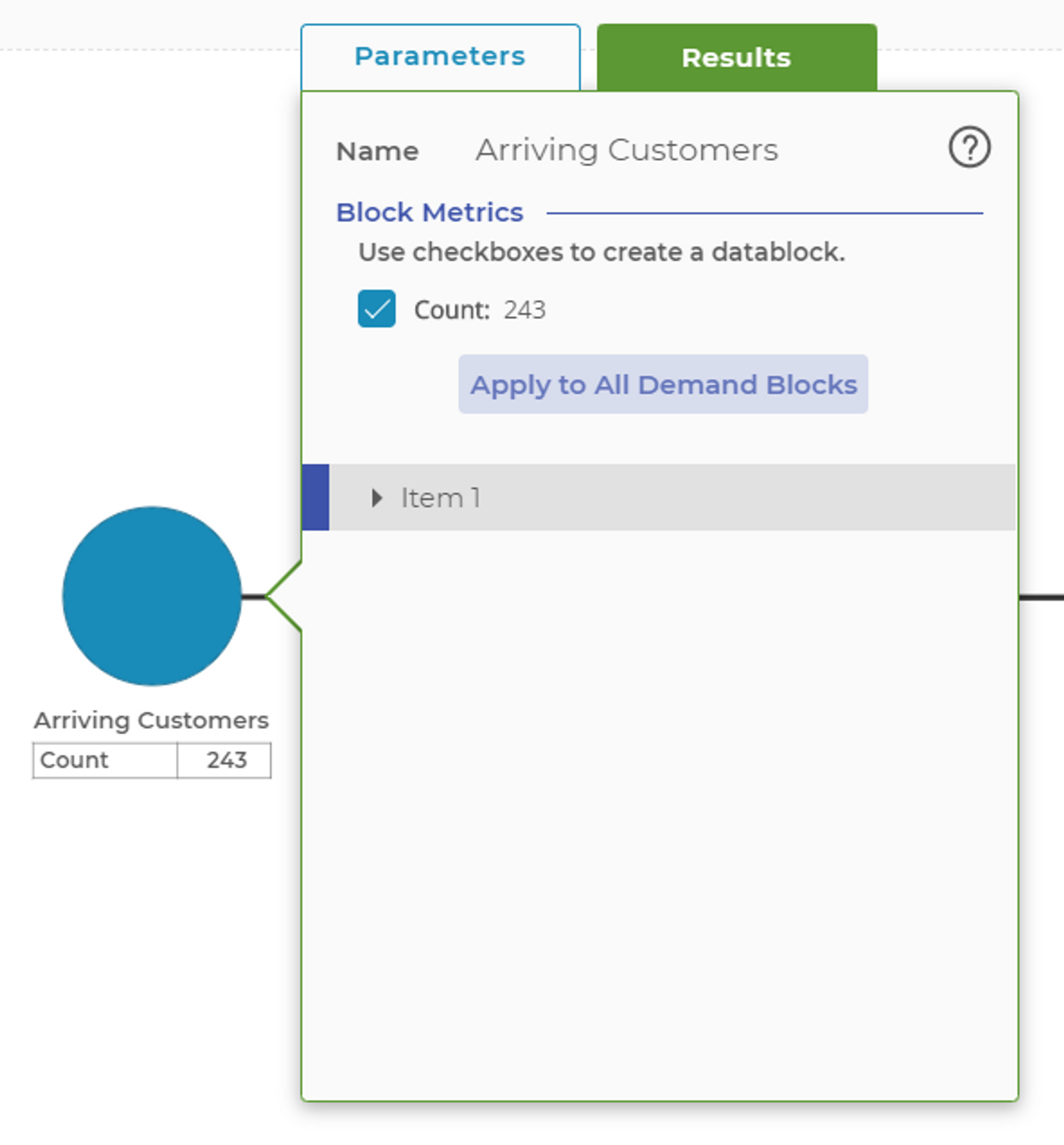 Results Window