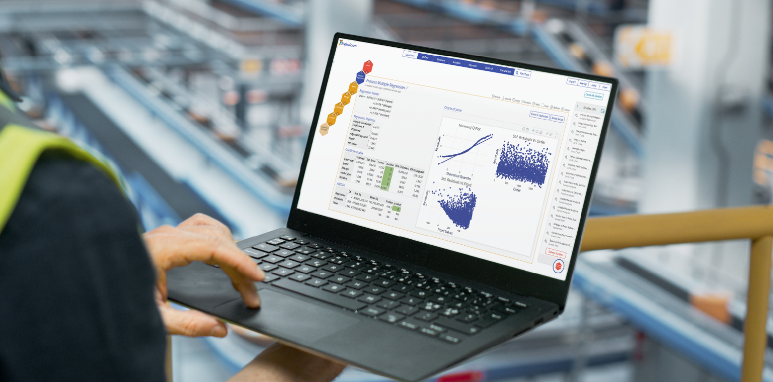 EngineRoom data analysis software on a laptop