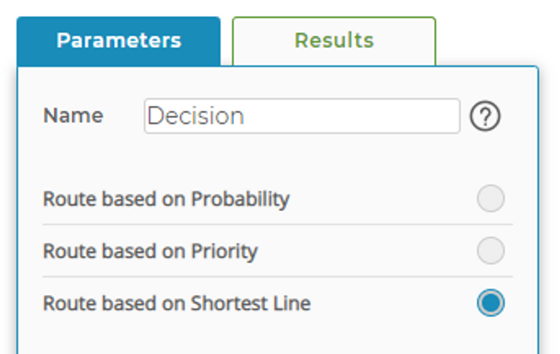 Decision Block Shortest Path