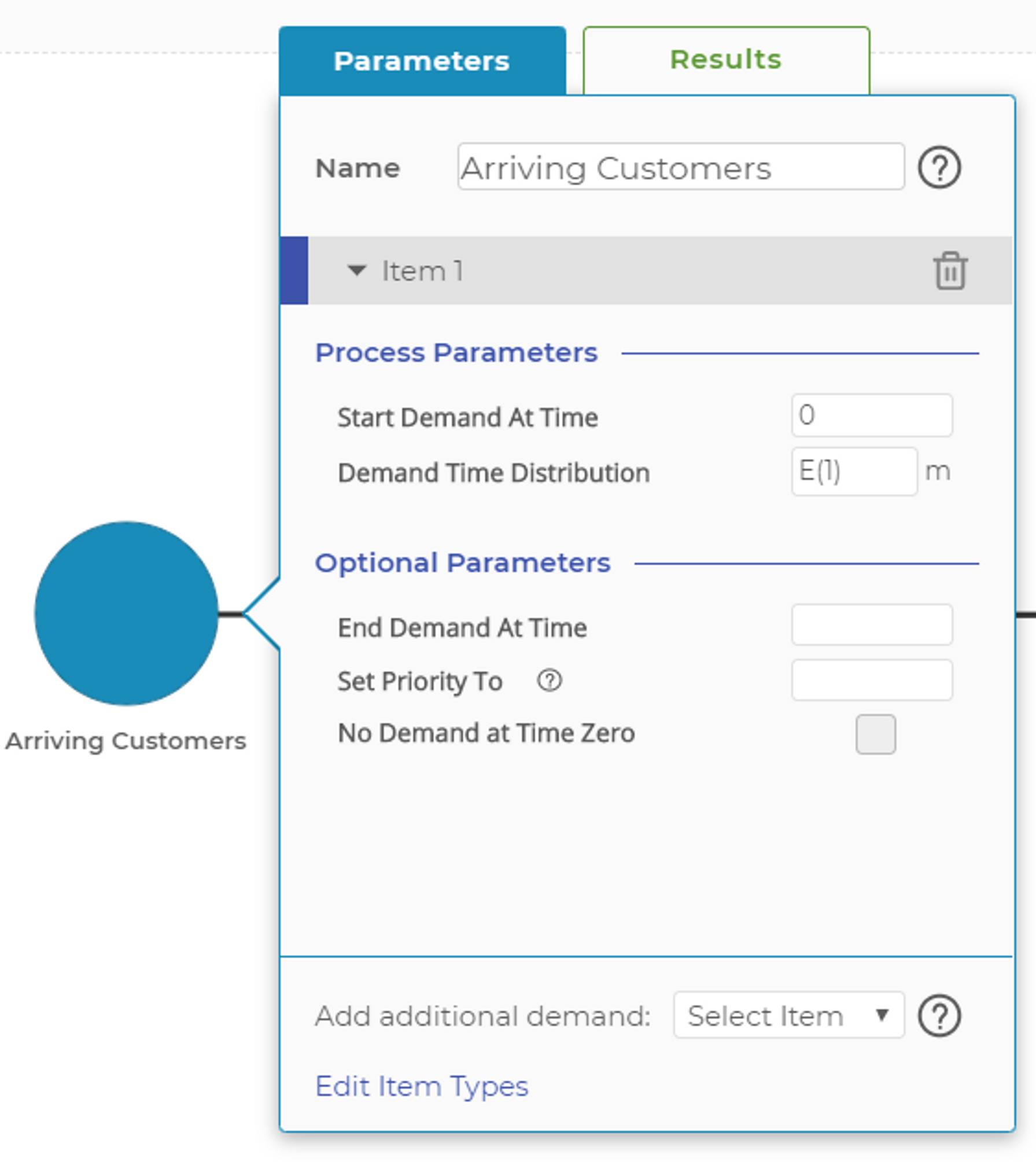 Changing Parameters Example 1