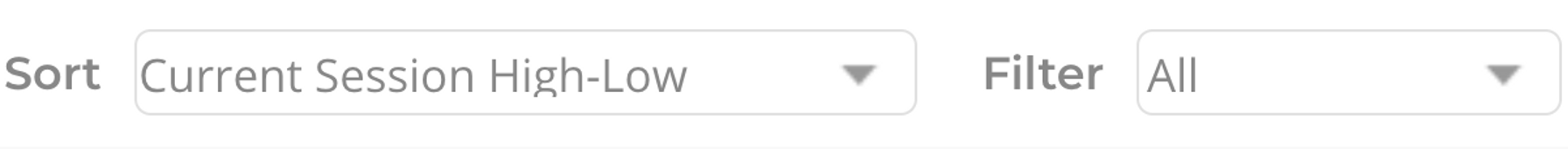 Student Panel Dropdowns