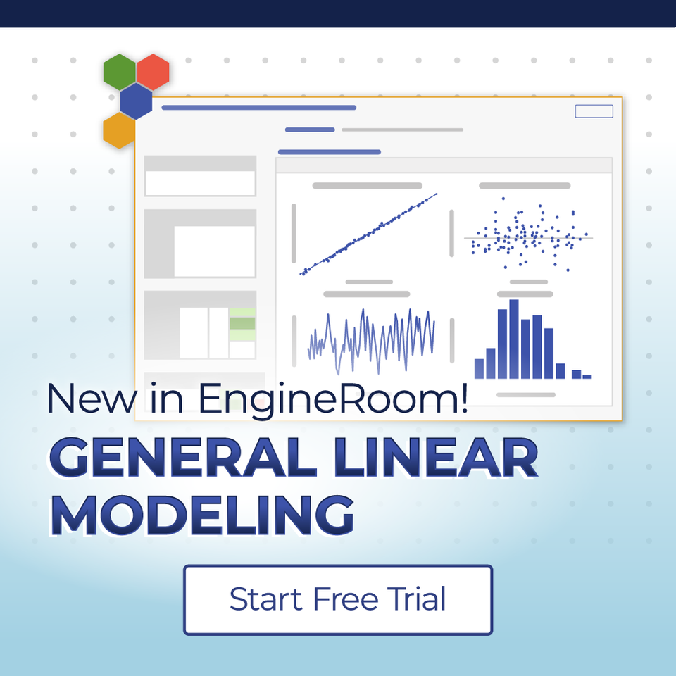 New in EngineRoom: General Linear Modeling