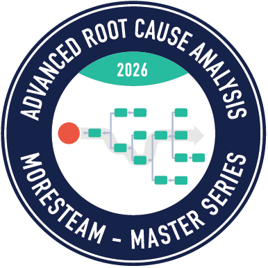 MoreSteam Master Series: Advanced Root Cause Analysis 2026 Badge