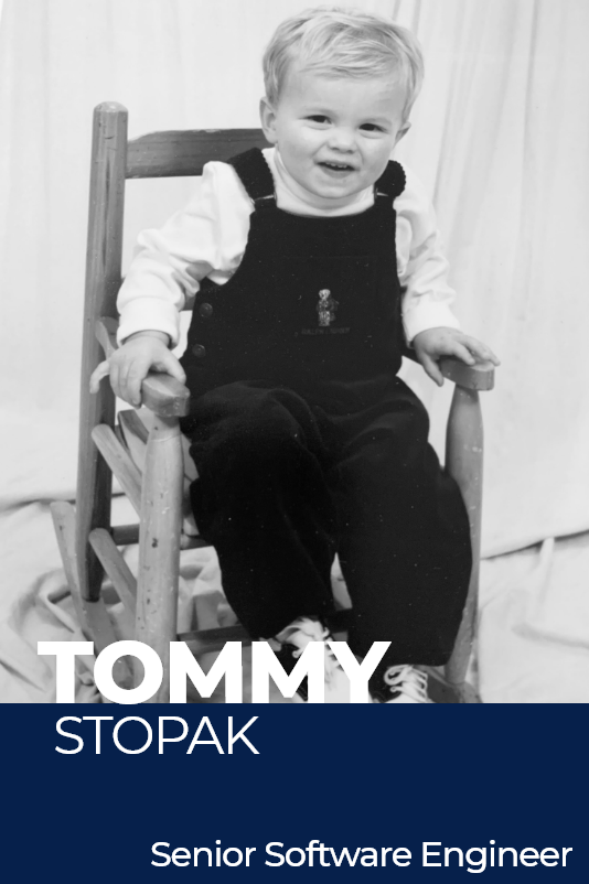 Baby Photo of Tommy Stopak, Senior Software Engineer