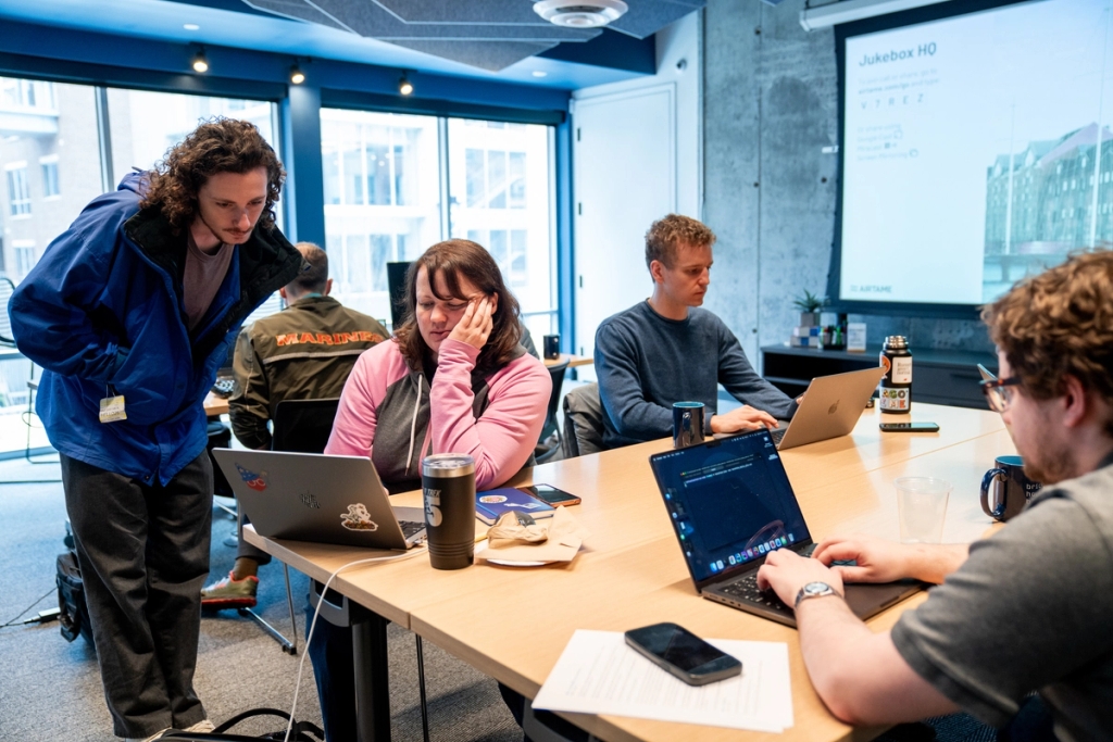 Developers at MoreSteam's Annual Hackathon 2026