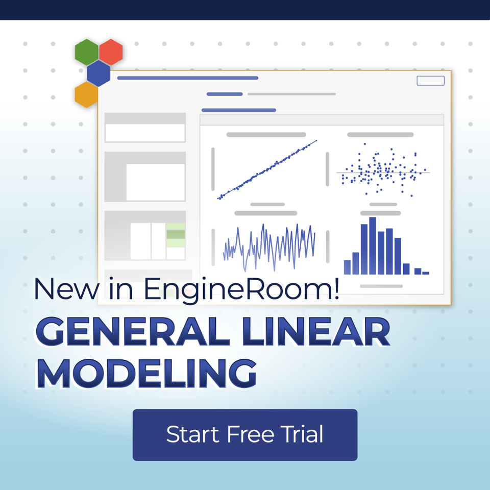 New in EngineRoom: General Linear Modeling