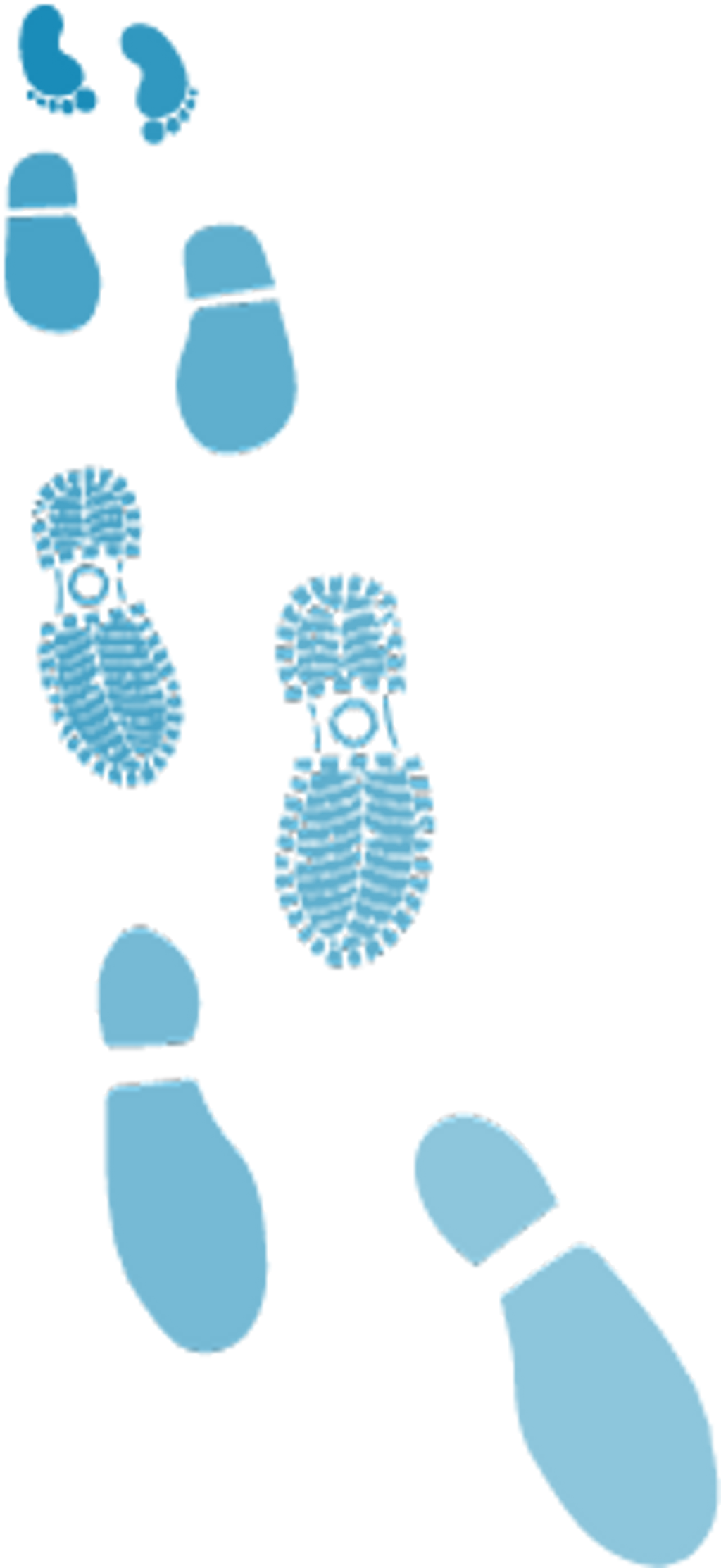 footsteps