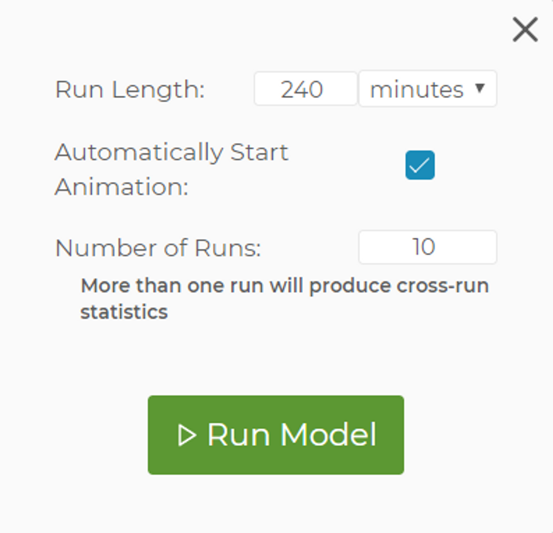 Multiple Runs at Once