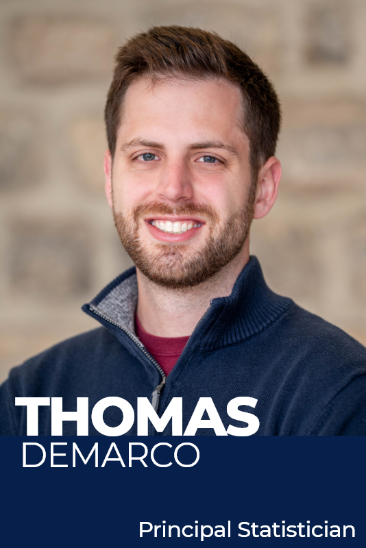 Thomas DeMarco, Principal Statistician at MoreSteam