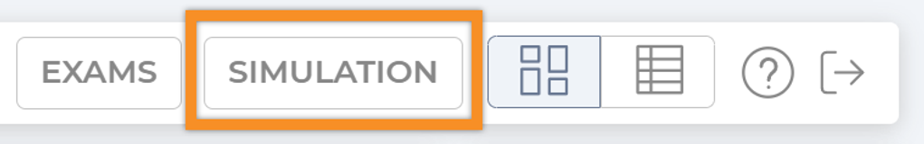 simulation button