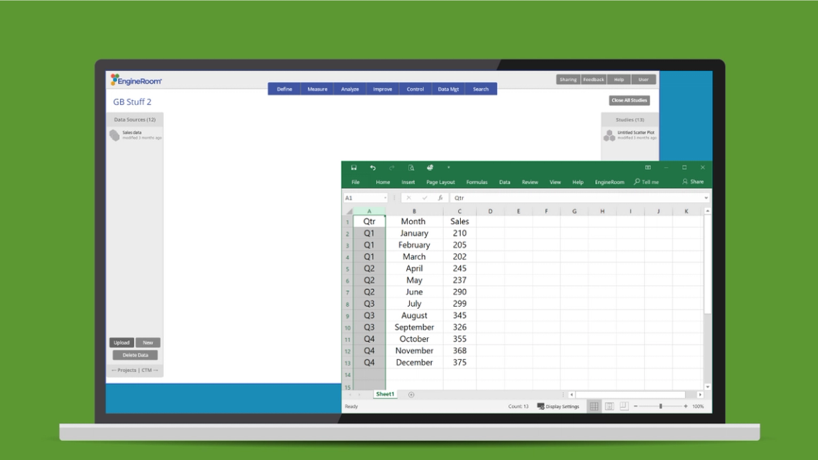 Tutorials for Data Analysis Software | EngineRoom Support | MoreSteam